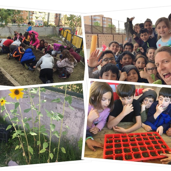 El año hortelano de 4º B 50