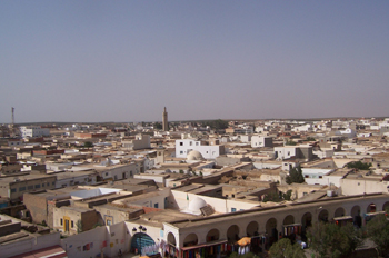 Vista general, El Djem, Túnez