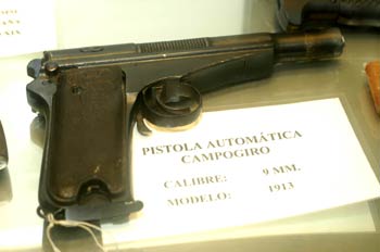 Pistola automática Campogiro, Museo del Aire de Madrid