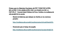 Documentos resultantes, enlaces