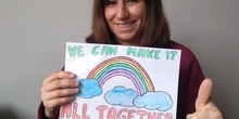 WE CAN MAKE IT ALL TOGETHER! Mari Ángeles, tutora de 4º de primaria y especialista en idioma extranjero (Inglés)