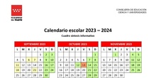 CALENDARIO ESCOLAR 23-24
