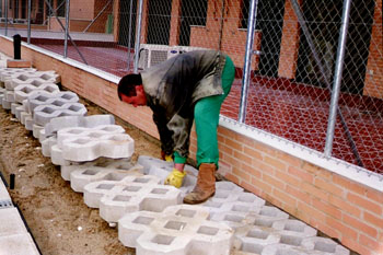Trabajos de pavimentación