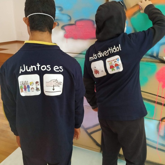 5ºA Graffitis. Juntos es más divertido. 13