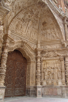 Portada principal de la Catedral de Astorga, León, Castilla y Le