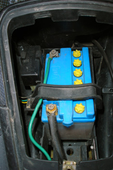 Ciclomotor. Batería