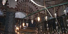 Interior del Rüstem Pasa Camii, Estambul, Turquía