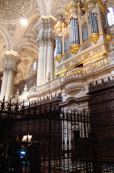Coro y órgano de la Catedral de Jaén, Andalucía