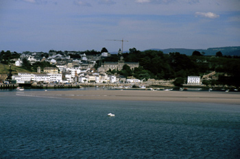 Vista del Palacio de Figueras, Principado de Asturias