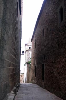 Callejón de la Cuesta de la Compañía - Cáceres