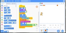 Programa con Scratch un juego de frontón moviendo a tu personaje con la extensión Makey Makey
