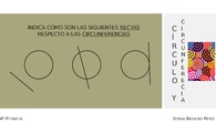 Círculos y circunferencias