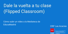 Subir videos a la Mediateca de EducaMadrid