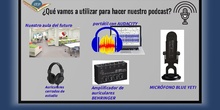 ¿QUÉ VAMOS A USAR PARA HACER NUESTRO PODCAST?