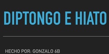 DIPTONGO E HIATO