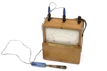 Termómetro analógico para termopares