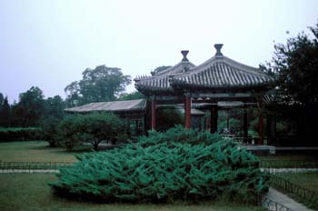 Recinto de meditación, China