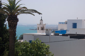 Edificio, Sidi Bou Said, Túnez