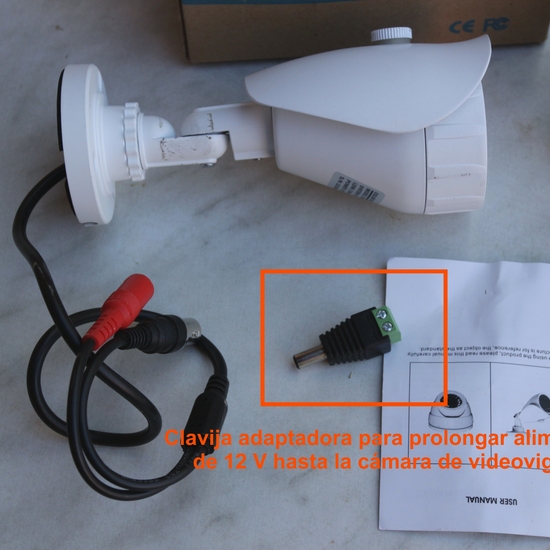 Kit cámara cctv tipo bullet