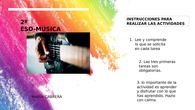 INSTRUCCIONES TEMA INSTRUMENTOS