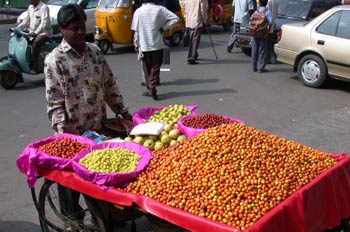 Venta ambulante de fruta