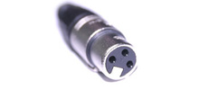 Conector XLR hembra