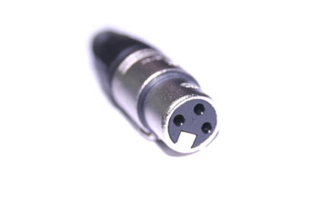 Conector XLR hembra