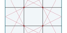 División de un cuadrado en 3x3 subcuadrados