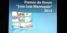 CEIP El Sol, Premio de Honor "Juan Luis Marroquín 2014