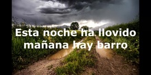 ESTA NOCHE HA LLOVIDO