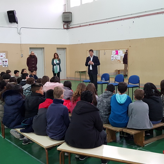 Visita del Alcalde de Torrejón de Ardoz al CEIP Andrés Segovia 6