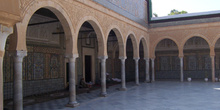 Patio de la Gran Mezquita, Kairouan, Túnez