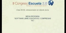 Software libre educativo y empresas TIC.