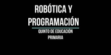 ROBÓTICA QUINTO