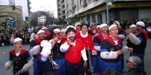 Murga amenizando el desfile - Badajoz