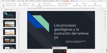 Tema 3 Los procesos geológicos y la evolución del relieve (II): procesos externos y meteorización