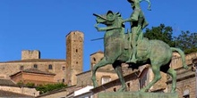 Estatua de Pizarro en Trujillo, Badajoz