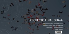 Proyecto final DUA-A Escuela sostenible grupo de ELE en CEPA Daoiz y Velarde