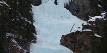 Cascada helada, Lago Louise, Parque Nacional Banff