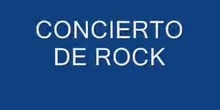 Concierto de rock