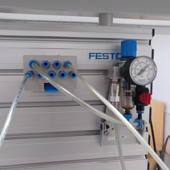 Conexión unidad de mantenimiento