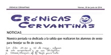 Crónicas Cervantinas - 20 de junio de 2014