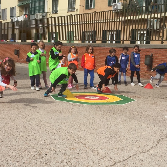 Miniolimpiadas. 1º y 2º 10
