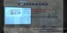 Ponencia de D. Josué Moreno y D.Javier Claros. <<Aula virtual en Jefatura de Estudios>>