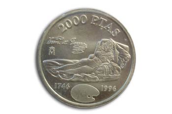 Pesetas, Cruz