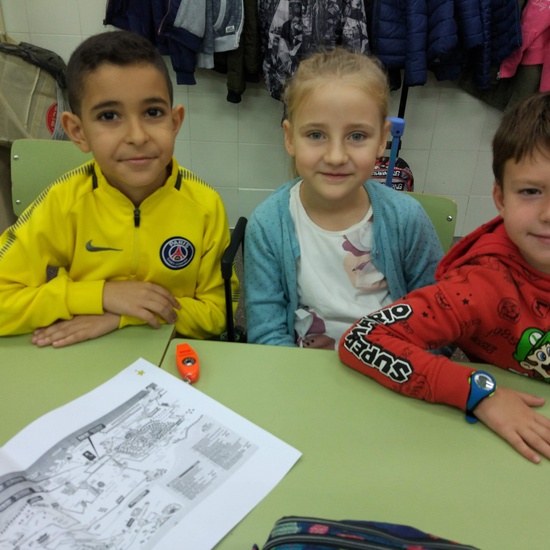 Orientamos el plano con ayuda de la brújula 5