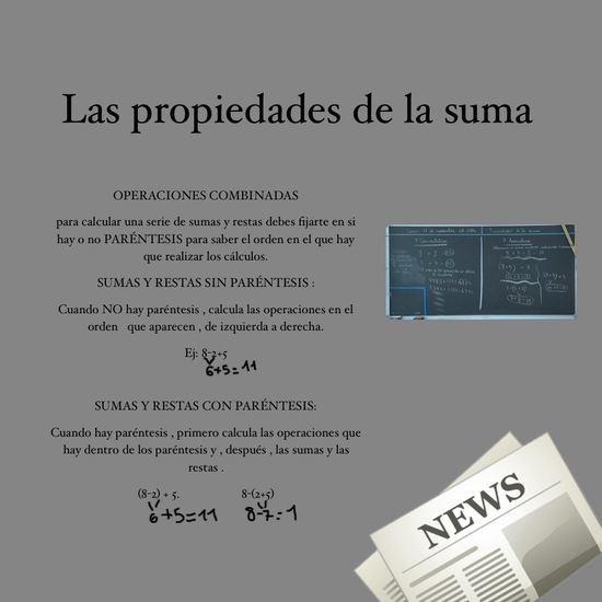 LAS PROPIEDADES DE LA SUMA