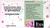INSTRUCCIONES ACTIVIDADES TAREA 5