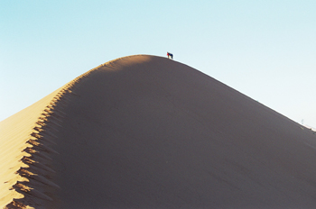 Cremallera en la duna, Namibia