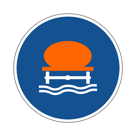 Calzada para vehículos que transporten productos contaminantes d